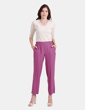 Pantalón de vestir Vitos regular para mujer