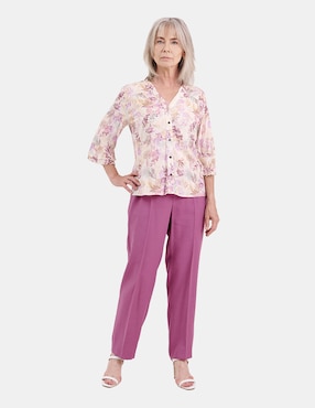 Blusa Vitos manga 3/4 para mujer