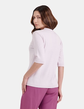 Blusa Vitos manga al codo para mujer