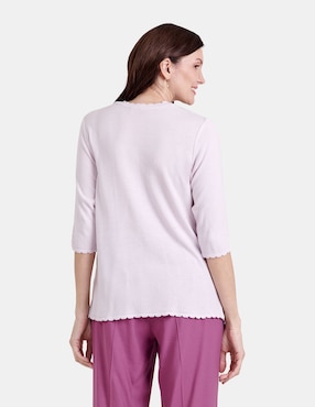 Blusa Vitos manga 3/4 para mujer