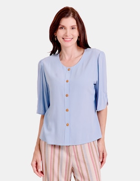 Blusa Vitos manga al codo para mujer