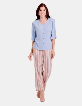 Blusa Vitos manga al codo para mujer