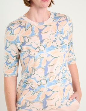 Blusa Vitos manga al codo para mujer