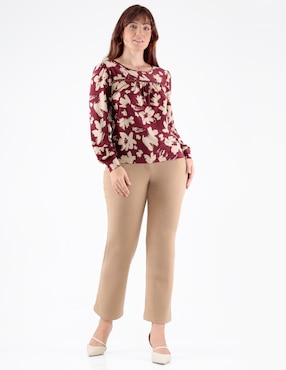 Blusa Margaret manga larga para mujer