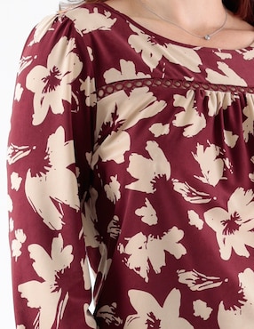 Blusa Margaret manga larga para mujer