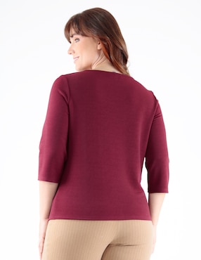 Blusa Margaret manga 3/4 para mujer