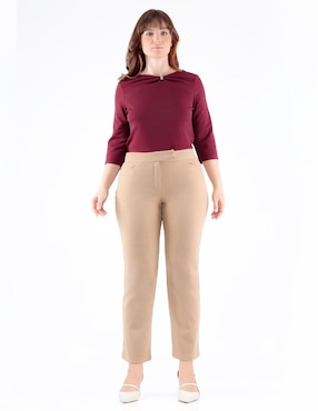 Pantalón de vestir Margaret straight para mujer