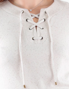 Blusa margaret manga 3/4 para mujer