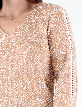 Blusa Margaret manga 3/4 para mujer