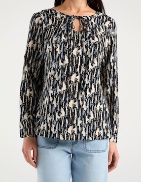 Blusa Damaia Atelier manga larga para mujer