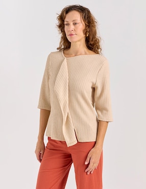 Blusa Damaia Atelier manga 3/4 para mujer