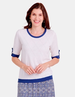 Blusa Vitos manga al codo para mujer