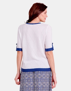 Blusa Vitos manga al codo para mujer