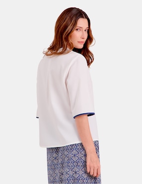 Blusa Vitos manga al codo para mujer