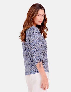 Blusa Vitos manga 3/4 para mujer