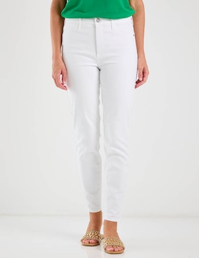 Jeans skinny cintura baja Talbots para mujer