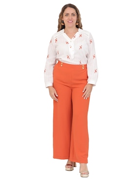 Pantalón Duplan Petite amplio para mujer