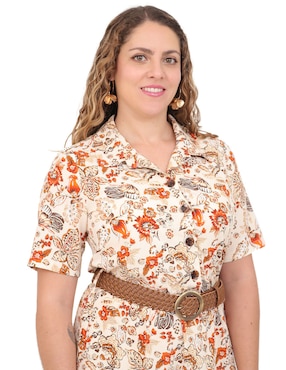 Vestido midi casual Duplan Petite Indonesia para mujer