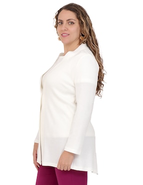 Suéter Duplan Petite cuello V para mujer