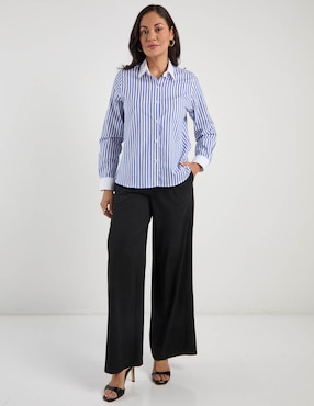 Blusa camisera Lpc manga larga para mujer