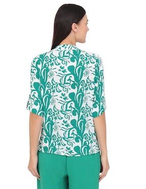 Blusa Duplan manga al codo para mujer