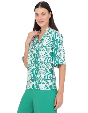 Blusa Duplan manga al codo para mujer