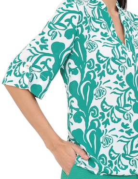 Blusa Duplan manga al codo para mujer