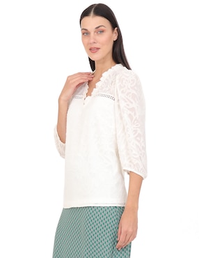 Blusa Duplan manga 3/4 para mujer