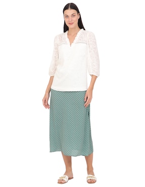 Blusa Duplan manga 3/4 para mujer