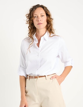 Blusa camisera Lpc manga larga para mujer