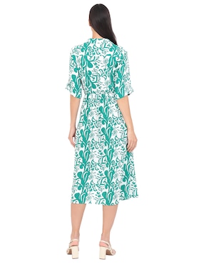 Vestido midi casual Duplan para mujer