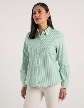 Blusa camisera Lpc manga larga para mujer