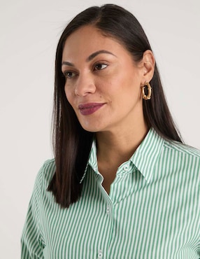 Blusa camisera Lpc manga larga para mujer