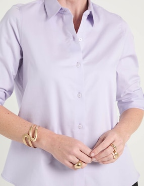 Blusa camisera Lpc manga larga para mujer