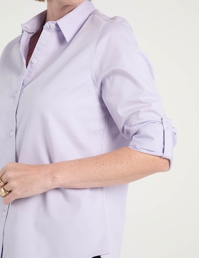 Blusa camisera Lpc manga larga para mujer