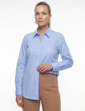 Blusa camisera Lpc manga larga para mujer