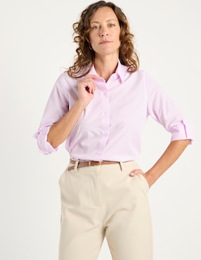 Blusa camisera Lpc manga larga para mujer