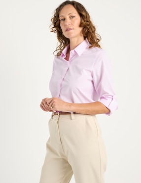 Blusa camisera Lpc manga larga para mujer