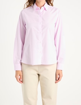 Blusa camisera Lpc manga larga para mujer