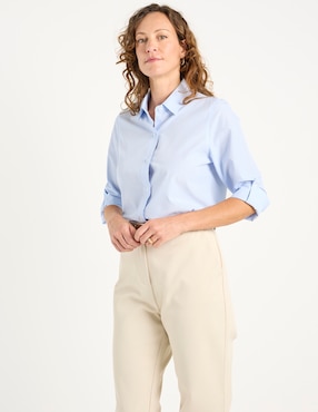 Blusa camisera Lpc manga larga para mujer
