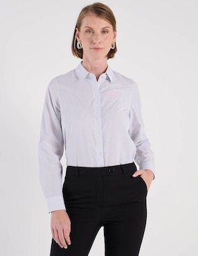 Blusa camisera Lpc manga larga para mujer