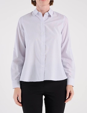 Blusa camisera Lpc manga larga para mujer