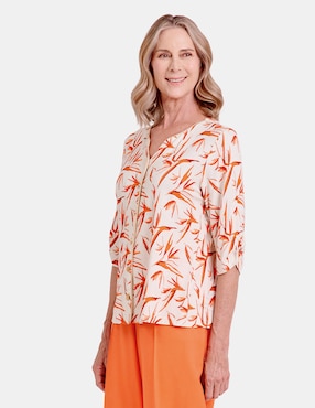 Blusa Vitos manga al codo para mujer