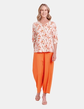 Blusa Vitos manga al codo para mujer