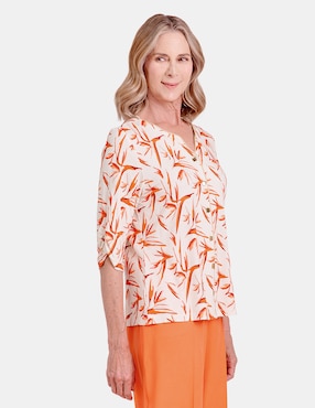 Blusa Vitos manga al codo para mujer