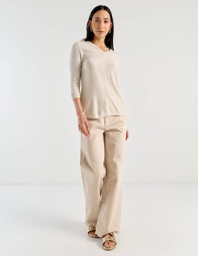 Blusa Vitos manga 3/4 para mujer