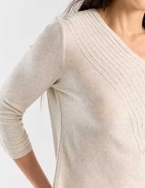 Blusa Vitos manga 3/4 para mujer