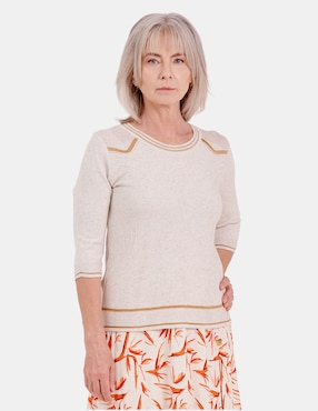 Blusa Vitos manga al codo para mujer