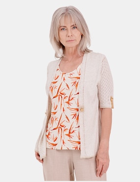 Blusa Vitos manga al codo para mujer