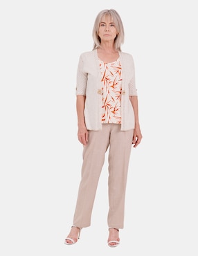 Blusa Vitos manga al codo para mujer